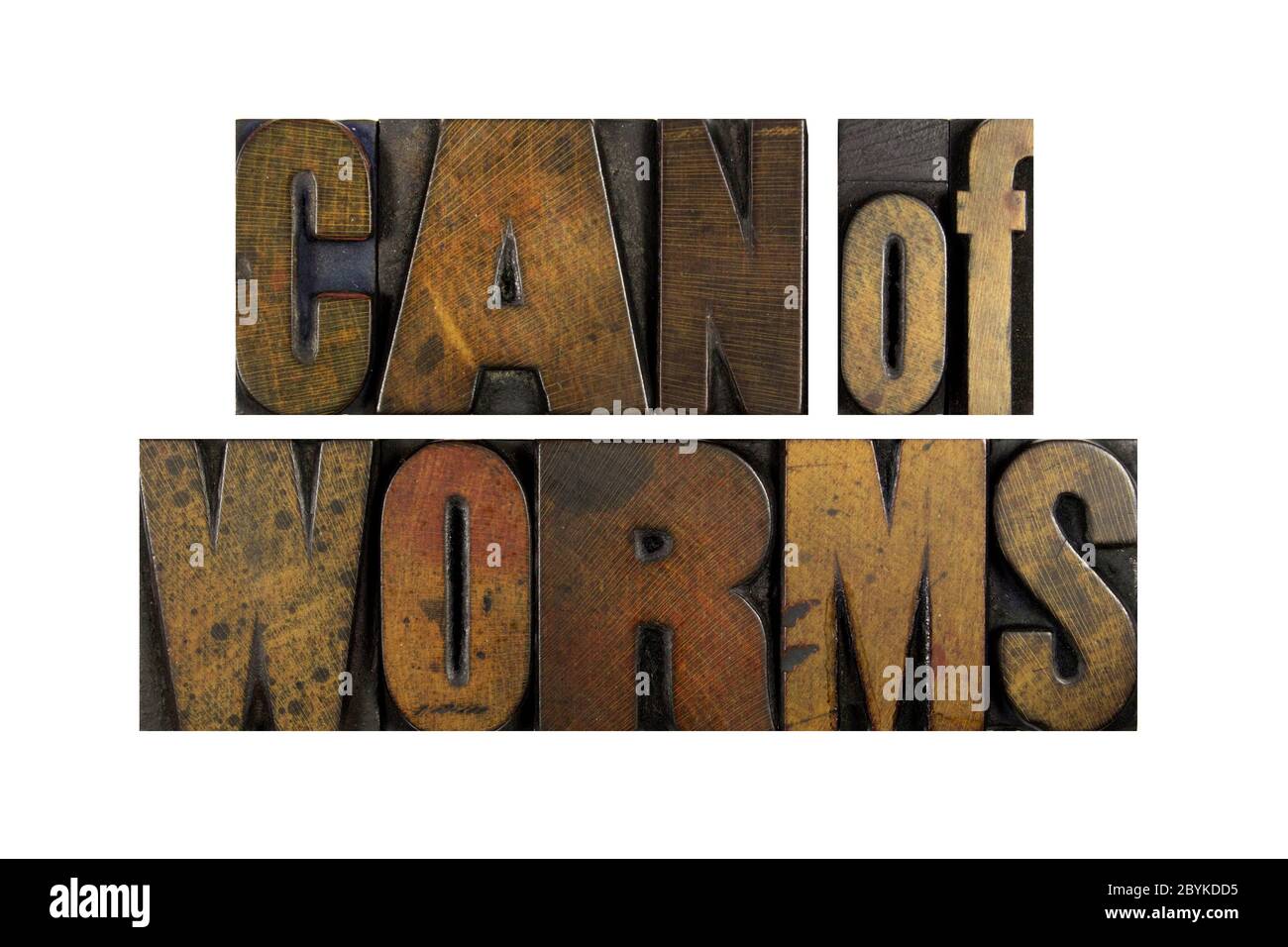 Can of Worms Stock Photo Alamy