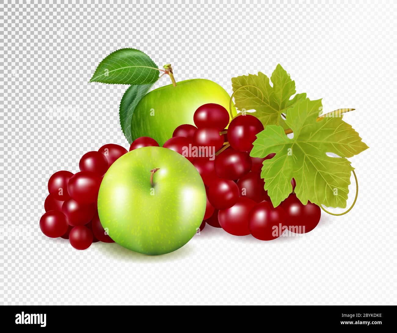 Apple Red Raps Red grapes, green apples, red apple isolated on transparent background ...
