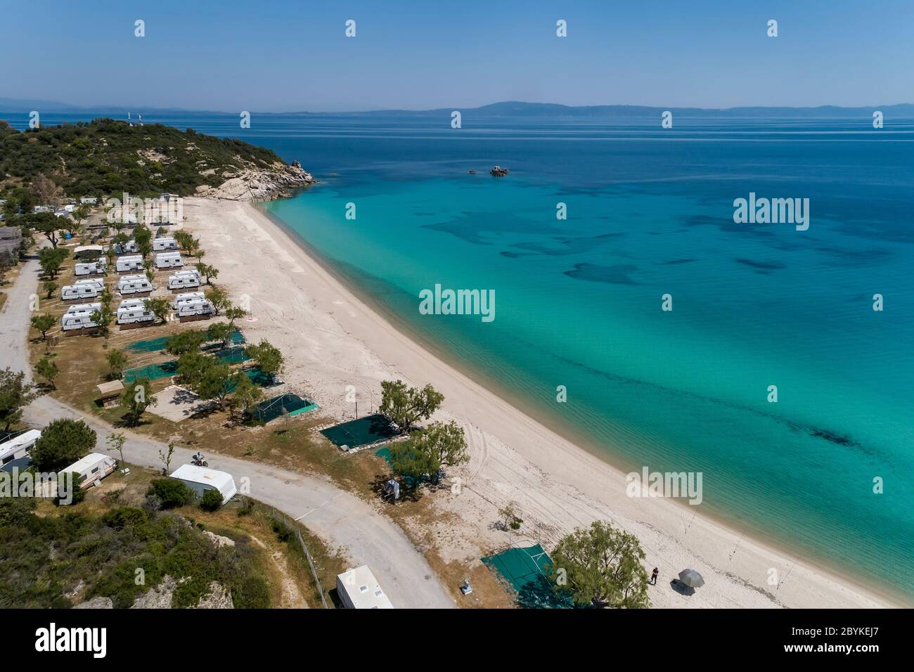 Armenistis beach hi-res stock photography and images - Alamy