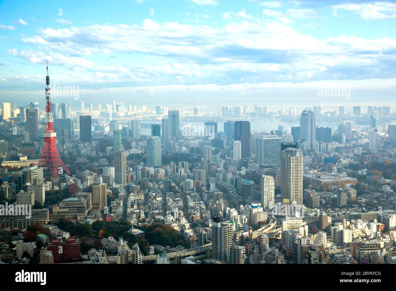 Tokyo cityscape mountain hi-res stock photography and images - Alamy