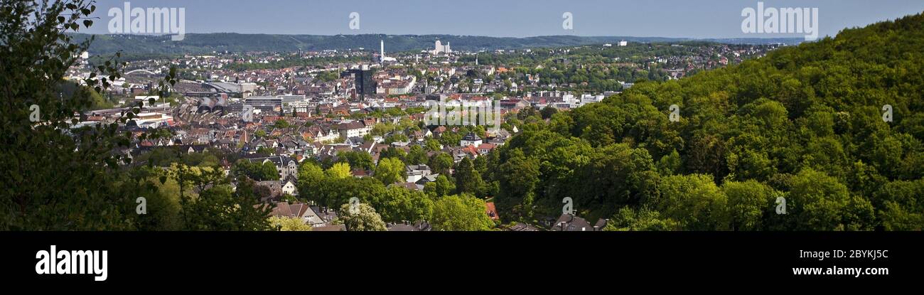 Overview of Hagen, Germany Stock Photo - Alamy