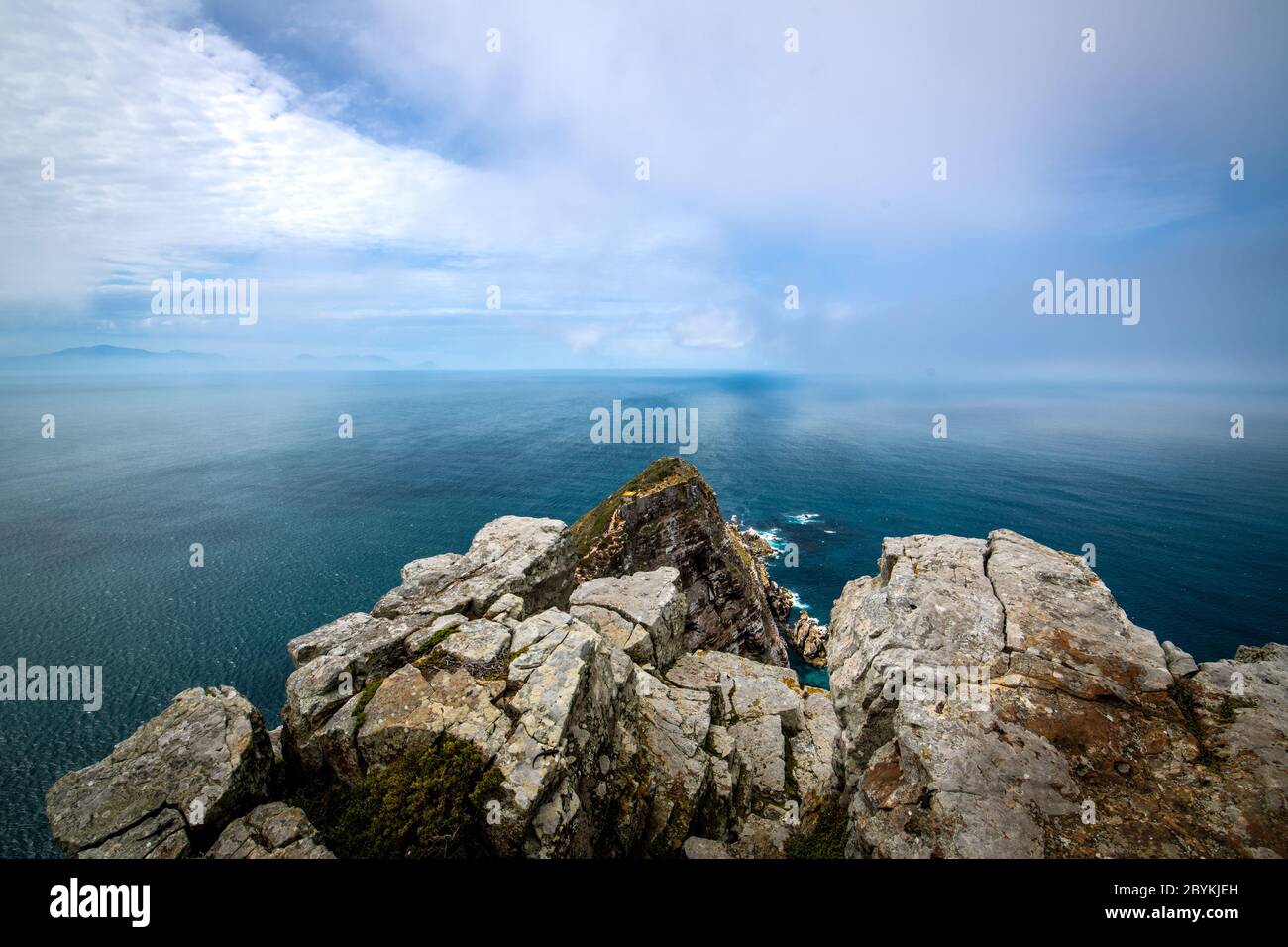 A gorgeous view of the beautiful Cape of Good Hope , Cape Town, South Africa Stock Photo