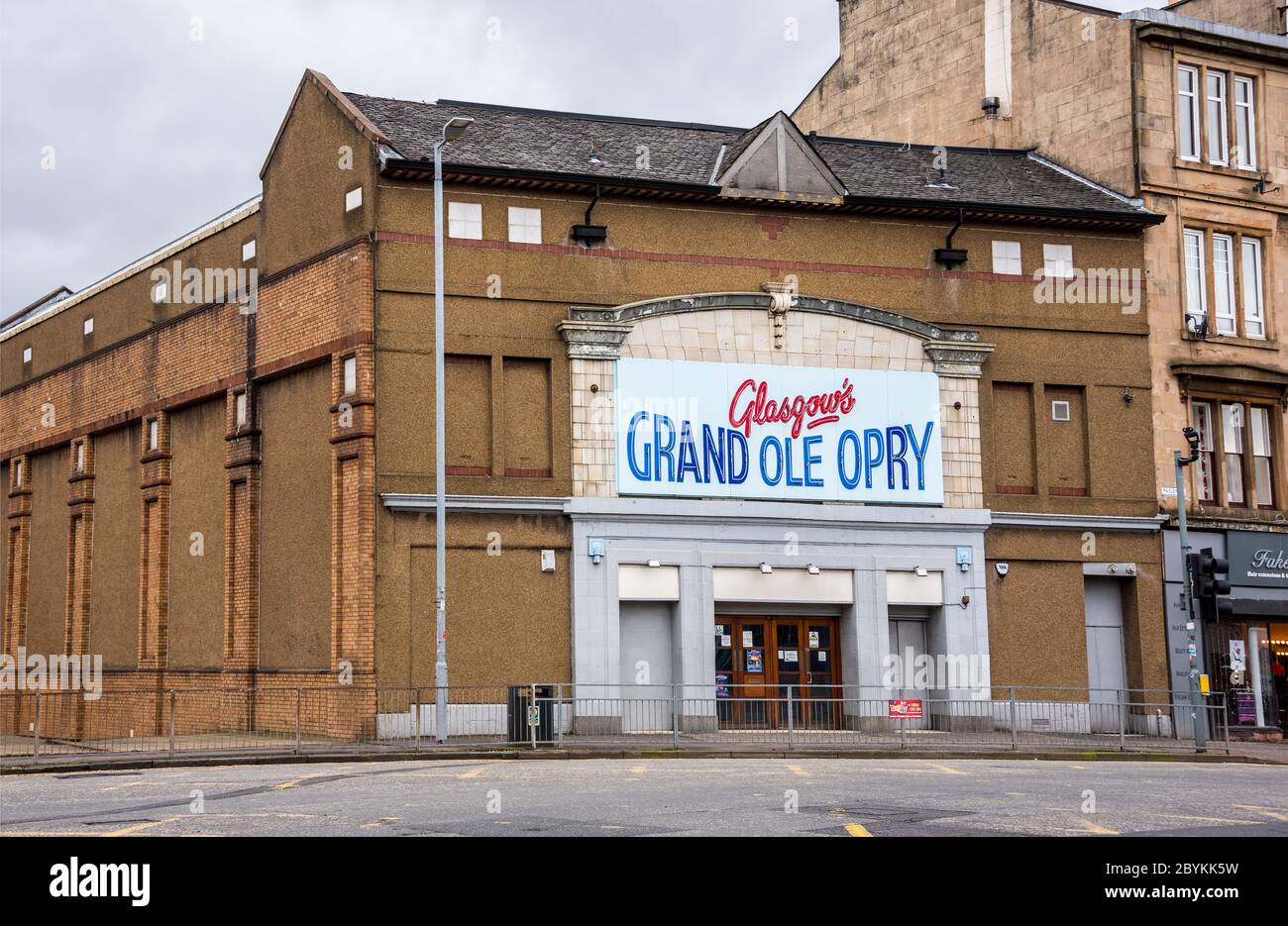 Grand Ole Opry,  Country & Western Music venue,  Paisley Road Toll, Govan Glasgow Scotland Stock Photo