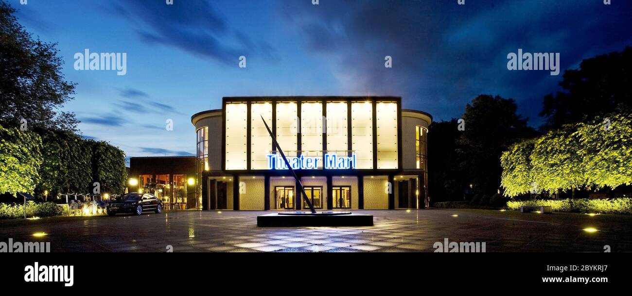 Theater Marl, Germany Stock Photo Alamy