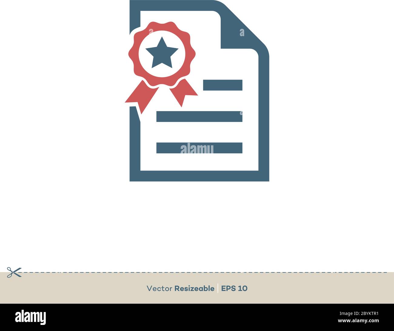 Award Ribbon Letter Vector Logo Template Illustration Design. Vector ...
