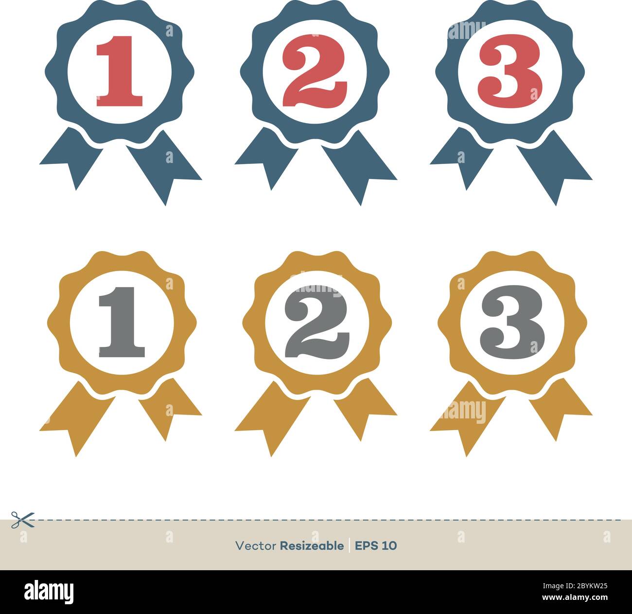 Award Ribbon Vector Logo Template Illustration Design. Vector EPS 10 ...
