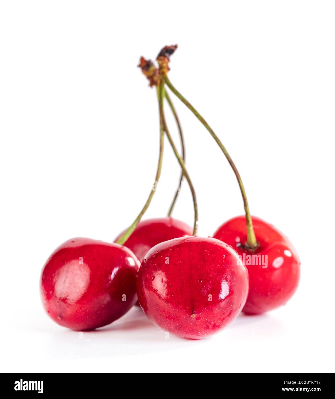 Cherry snowball christmas cookies