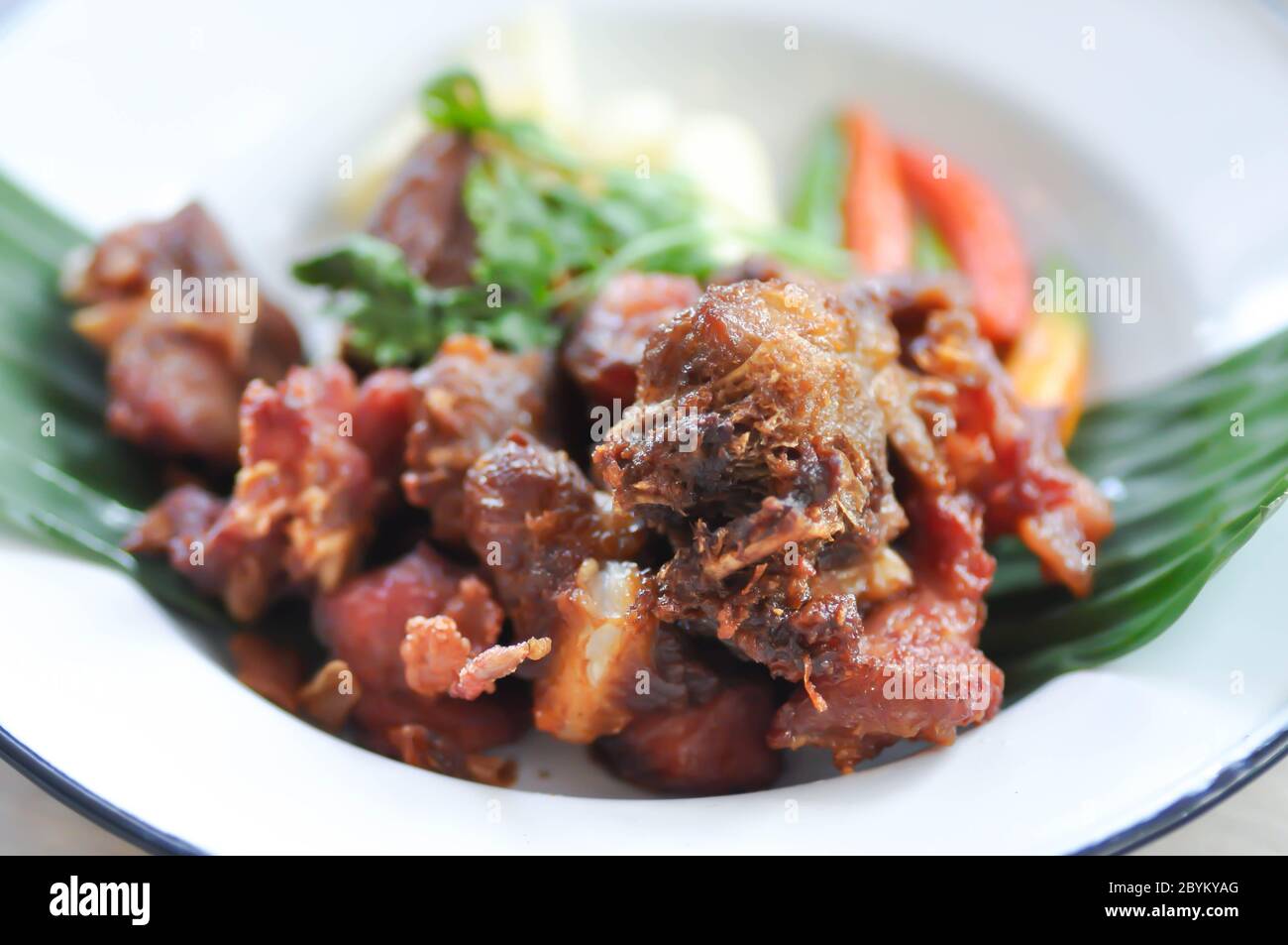 fried pork rib, deep fried pork rib or fried pork Stock Photo Alamy