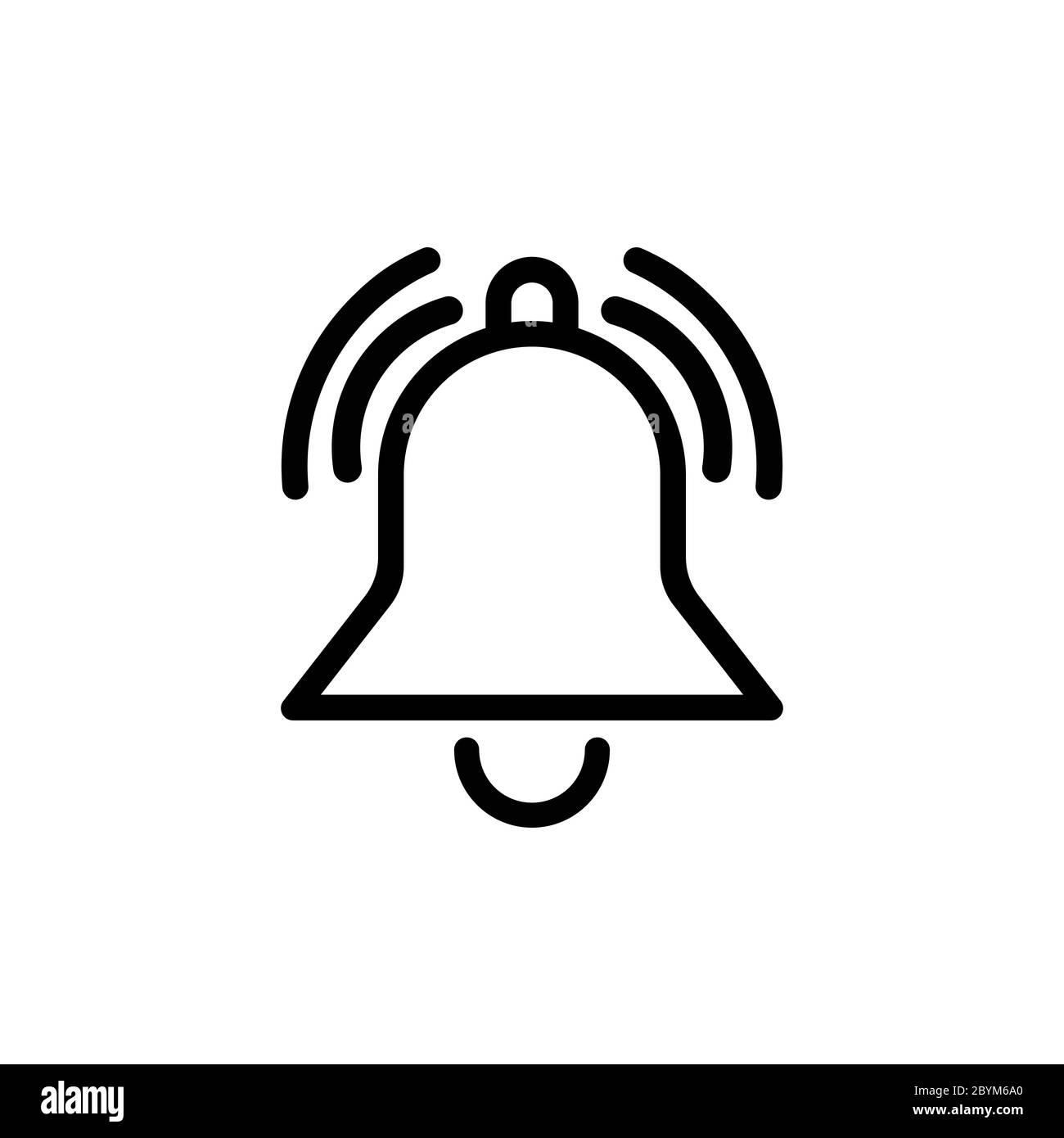 Free Vector  Ring subscription bell to get reminder for social media  content.