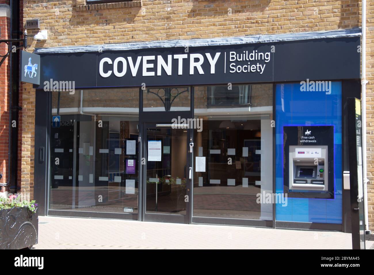 The Coventry Building Society in Bicester in the UK Stock Photo