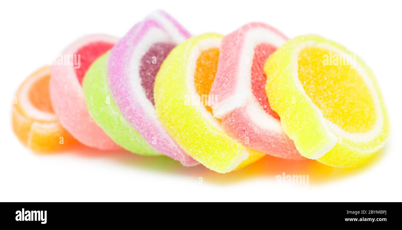 Spiral jelly candies hi-res stock photography and images - Alamy