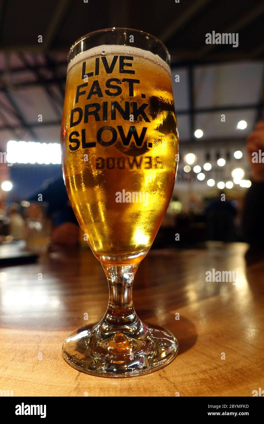 Live fast drink slow hires stock photography and images Alamy