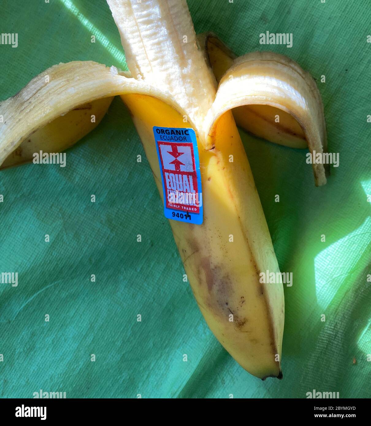 Fair Trade bananas from Ecuador in Brooklyn, New York Stock Photo Alamy