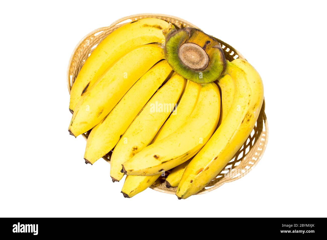 cavendish banana isolated on background Stock Photo Alamy