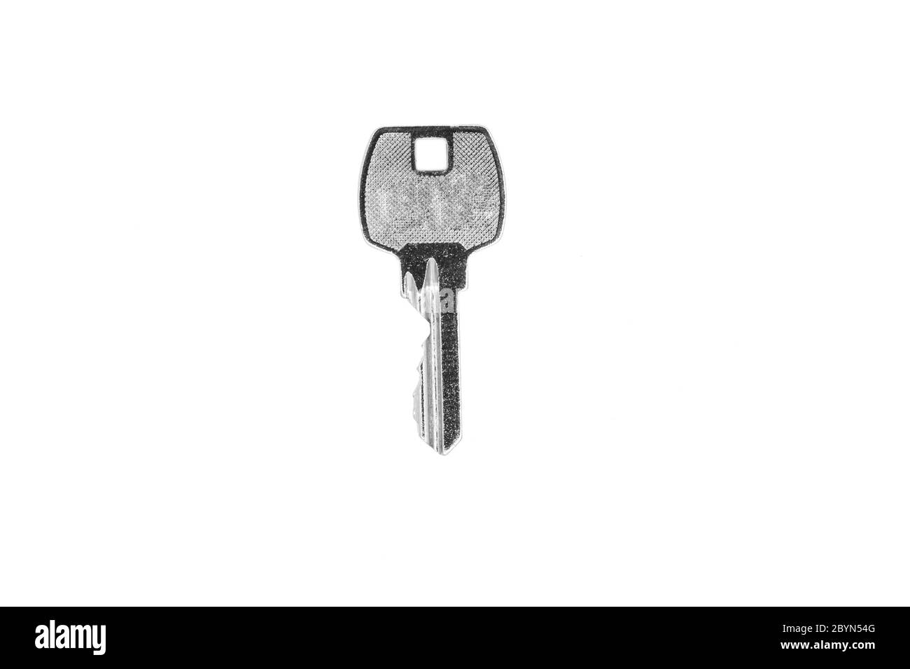 iron door key isolated on white background Stock Photo Alamy