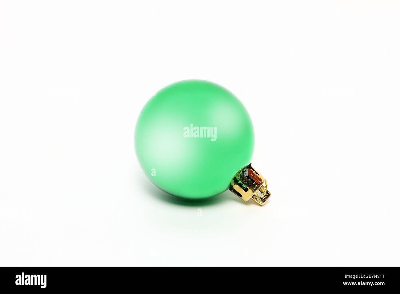 christmas ball isolated on white background Stock Photo - Alamy