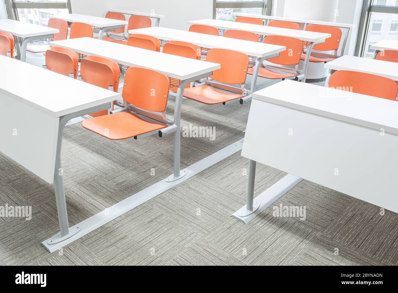 Modern classroom Stock Photo