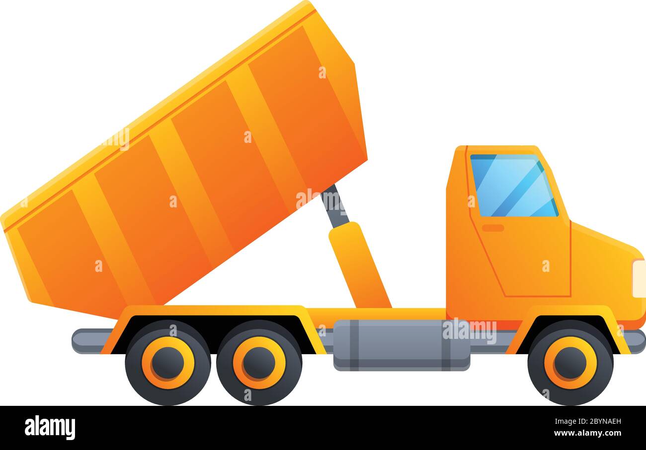 Lorry truck icon. Cartoon of lorry truck vector icon for web design  isolated on white background Stock Vector Image & Art - Alamy