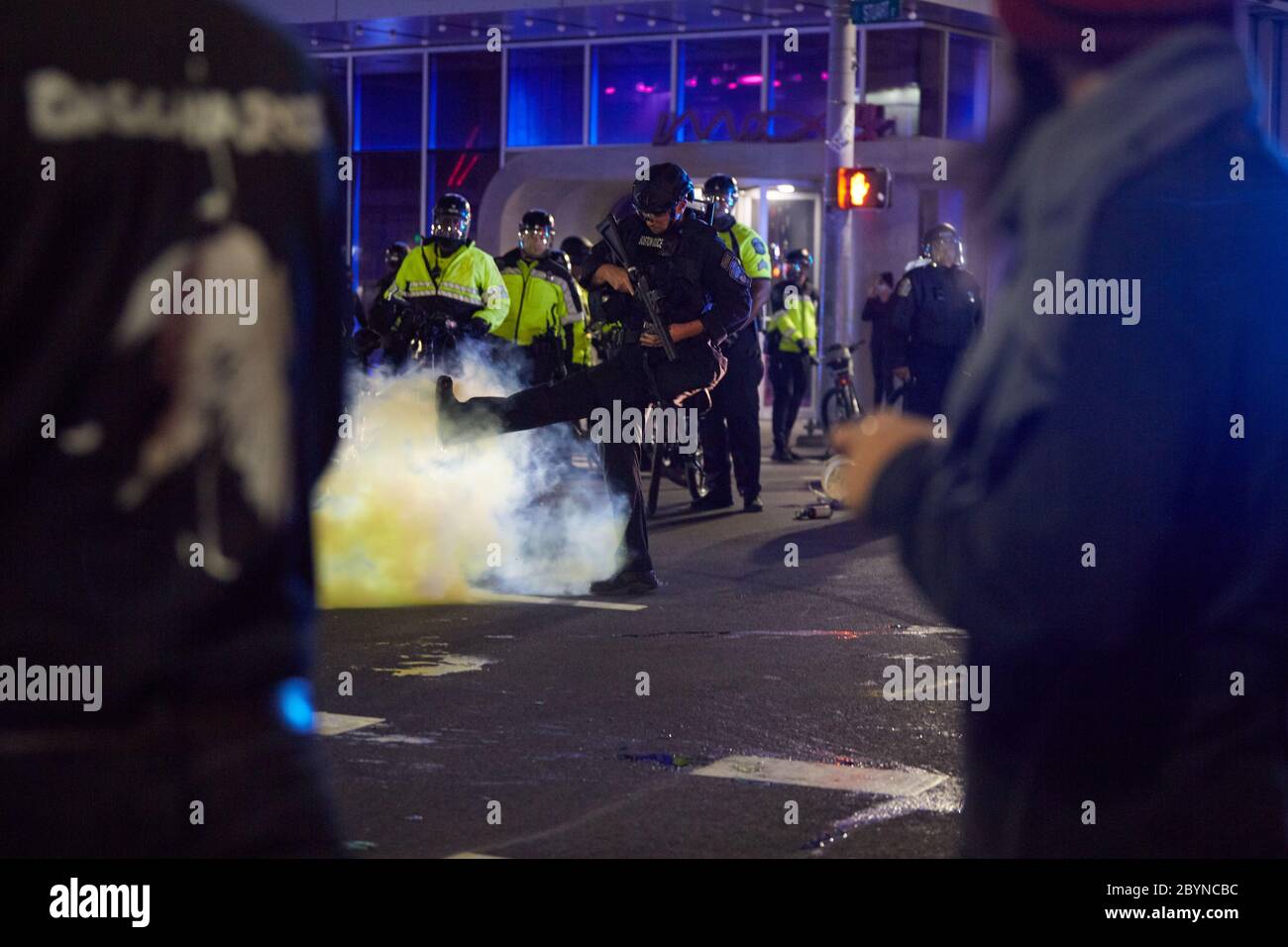 Boston Protest Riot 2020 Stock Photo - Alamy
