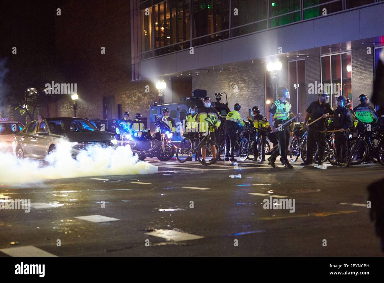 Boston Protest Riot 2020 Stock Photo - Alamy