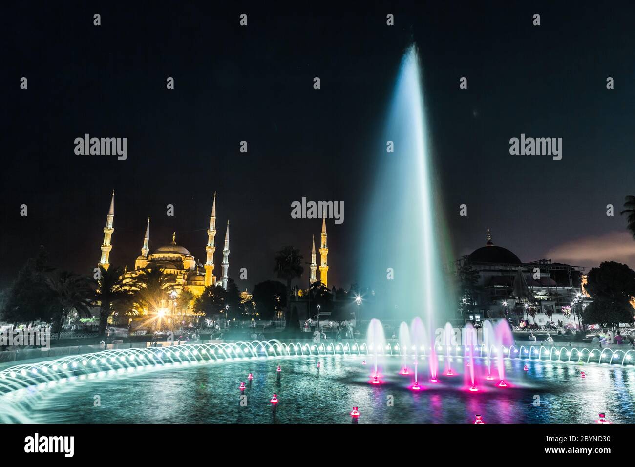 Sultan Ahmed Mosque (the Blue Mosque), Istanbul, Turkey Stock Photo - Alamy