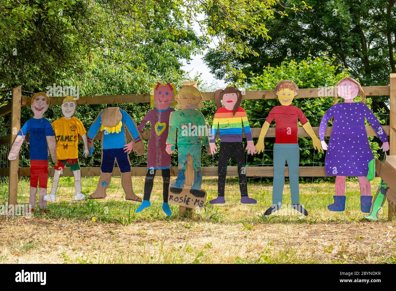 Cardboard cutouts covid hires stock photography and images Alamy