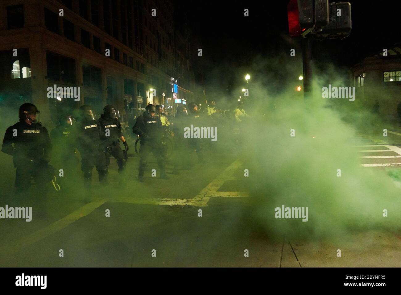 Boston Protest Riot 2020 Stock Photo - Alamy