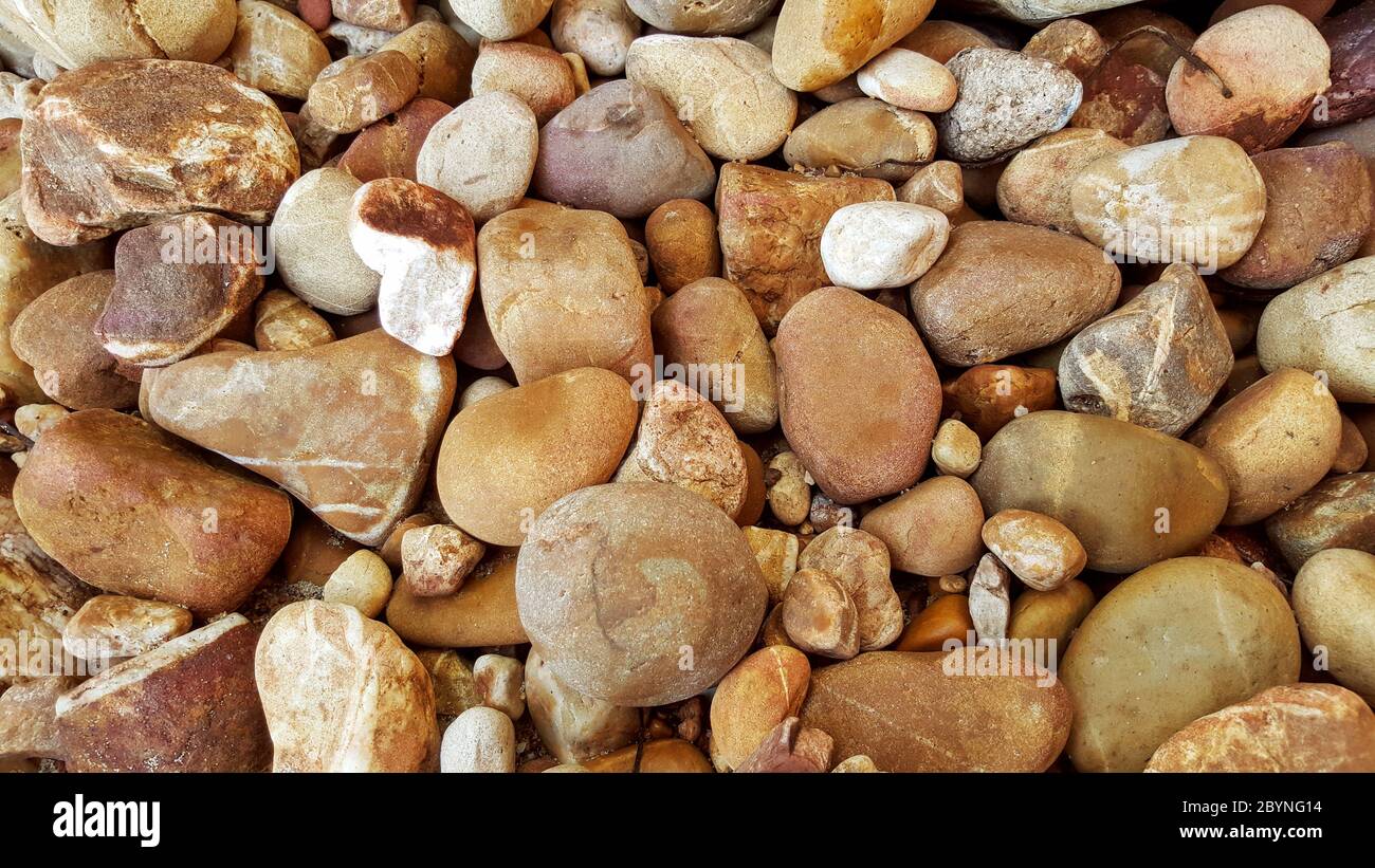 natural stone sea pebbles rocks Stock Photo - Alamy