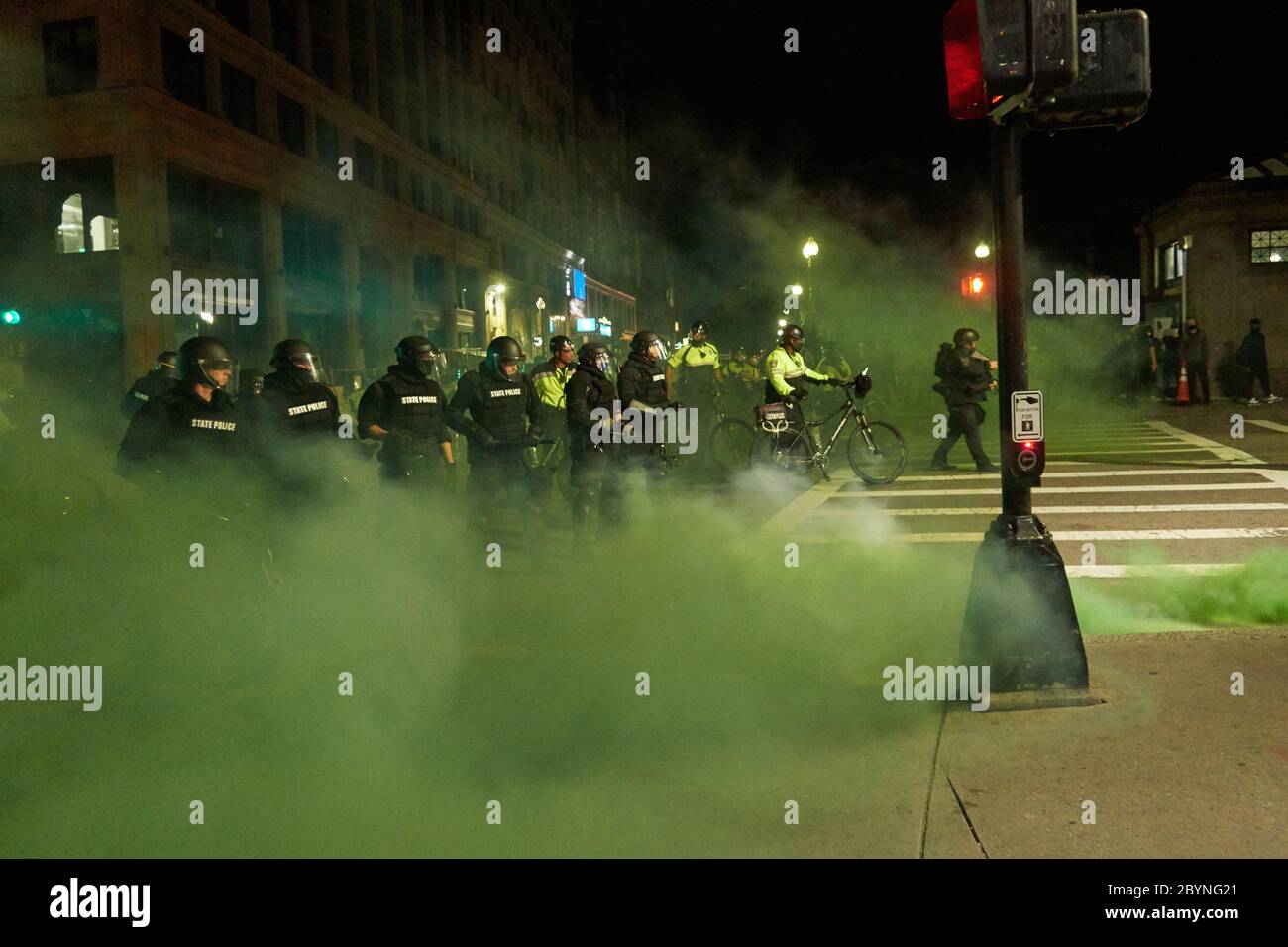 Boston Protest Riot 2020 Stock Photo - Alamy