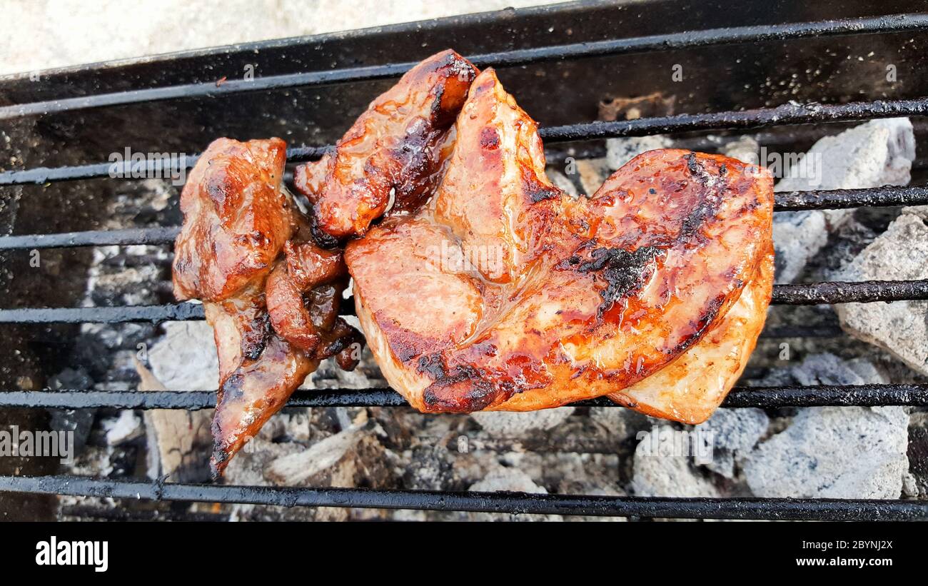 grilling thin pork chops
