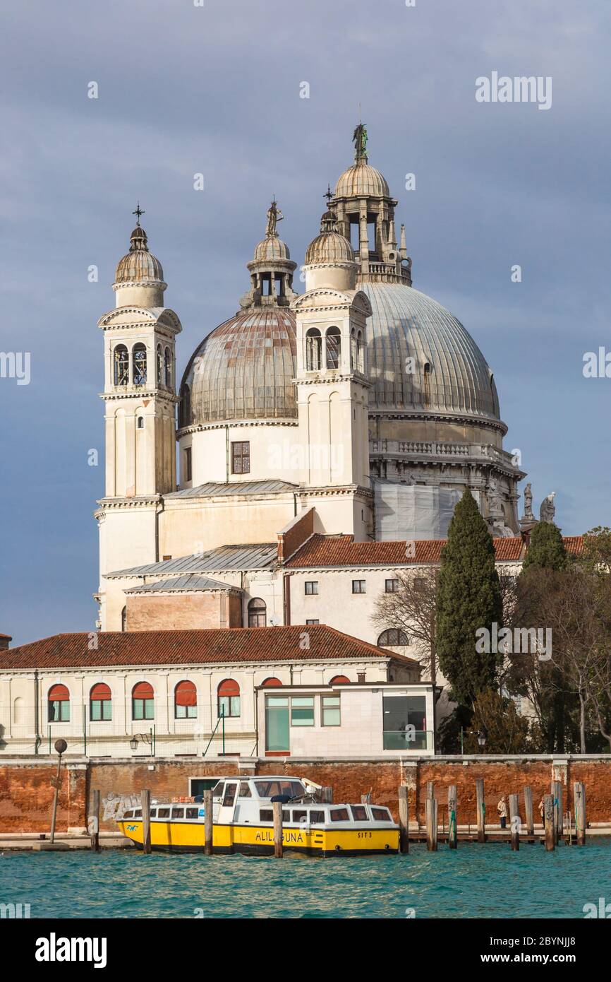 City view with church santa maria della salute hi-res stock photography ...