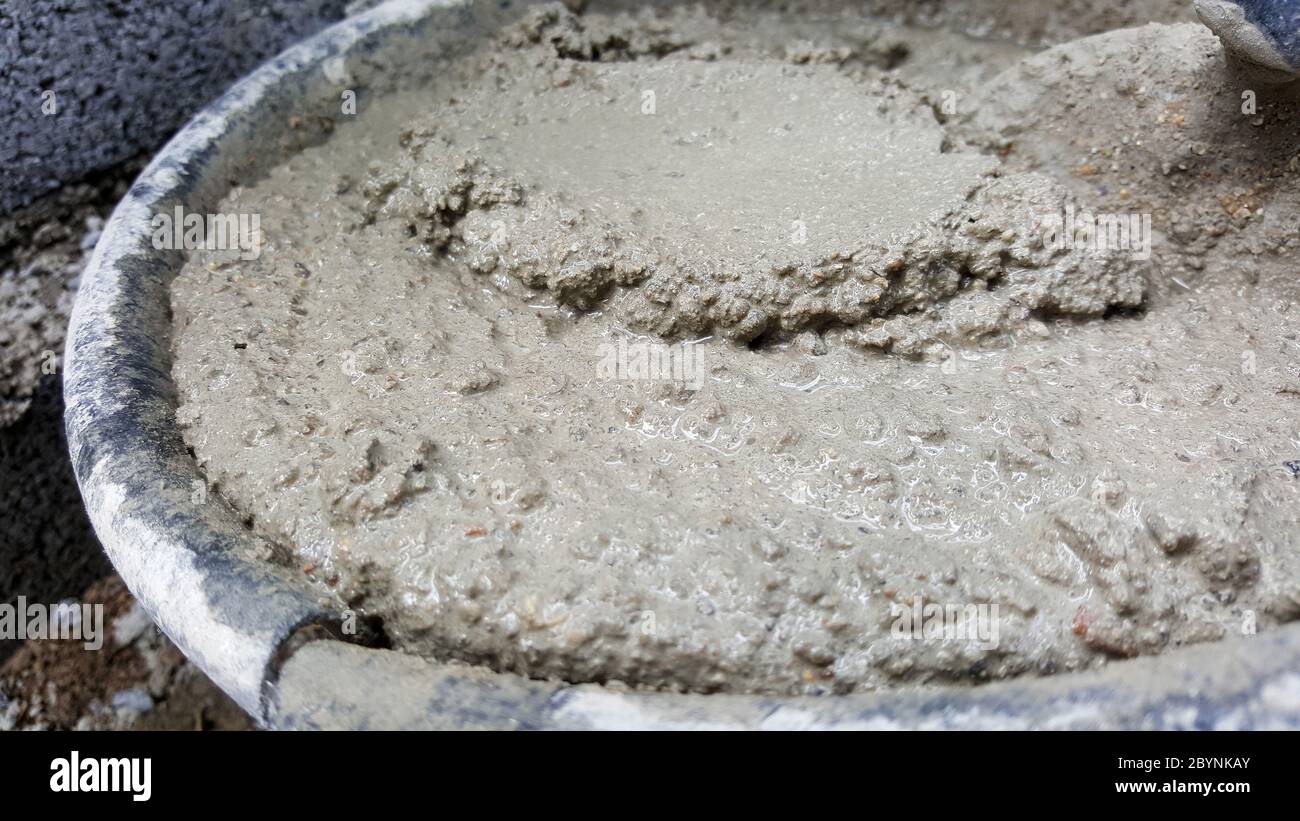 Cement Mixing High Resolution Stock Photography And Images Alamy