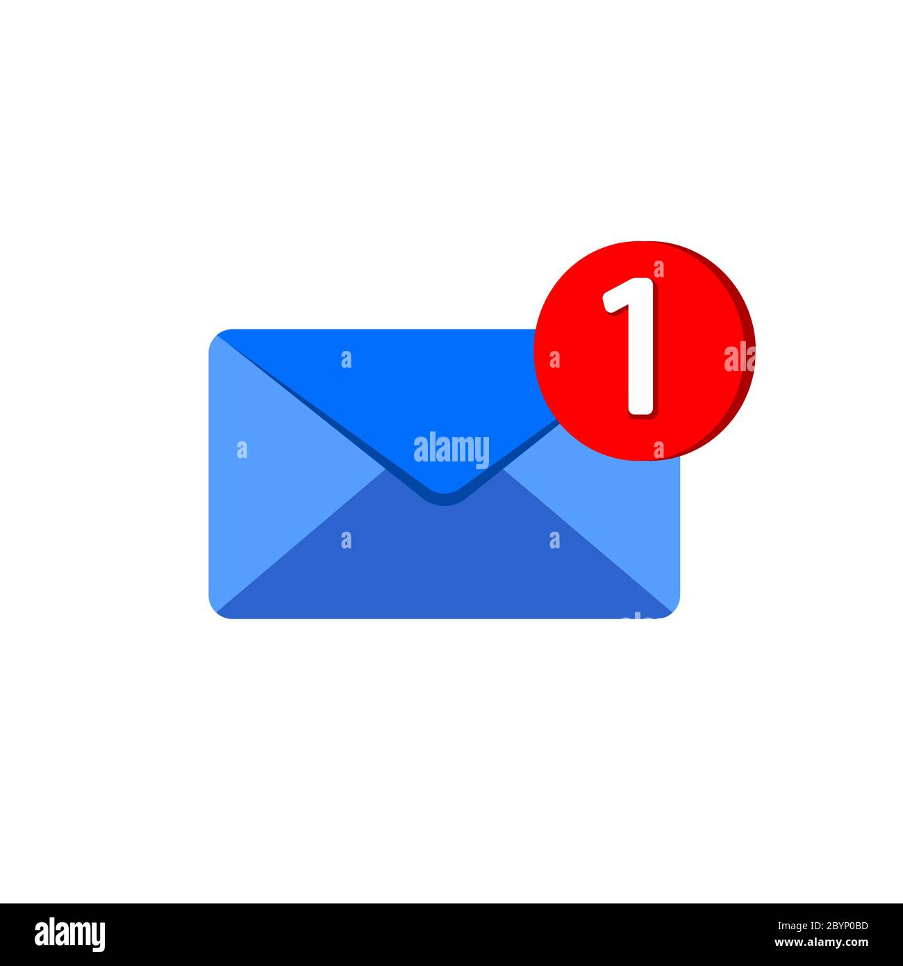 Email inbox logo app icon Cut Out Stock Images & Pictures - Alamy