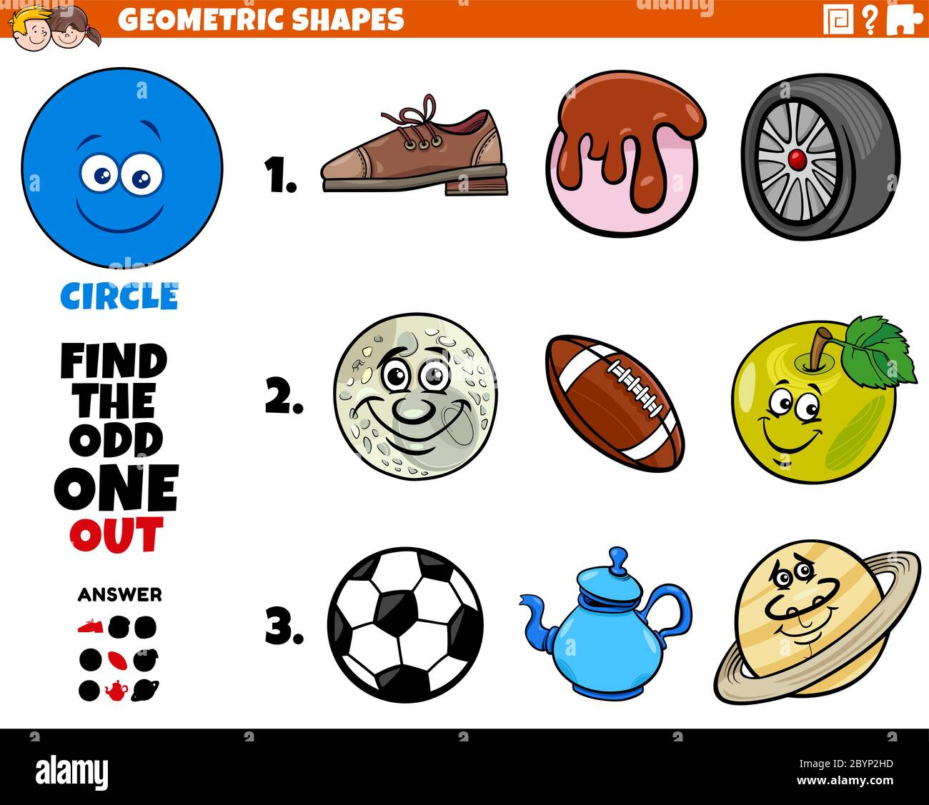 Circle Objects For Kids