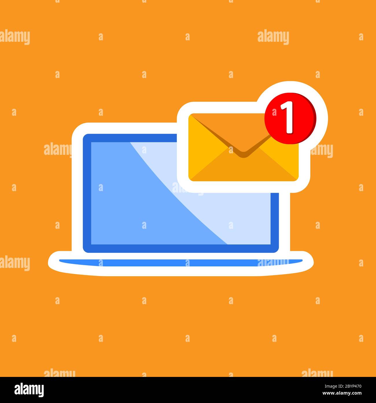 Laptop icon hi-res stock photography and images - Alamy