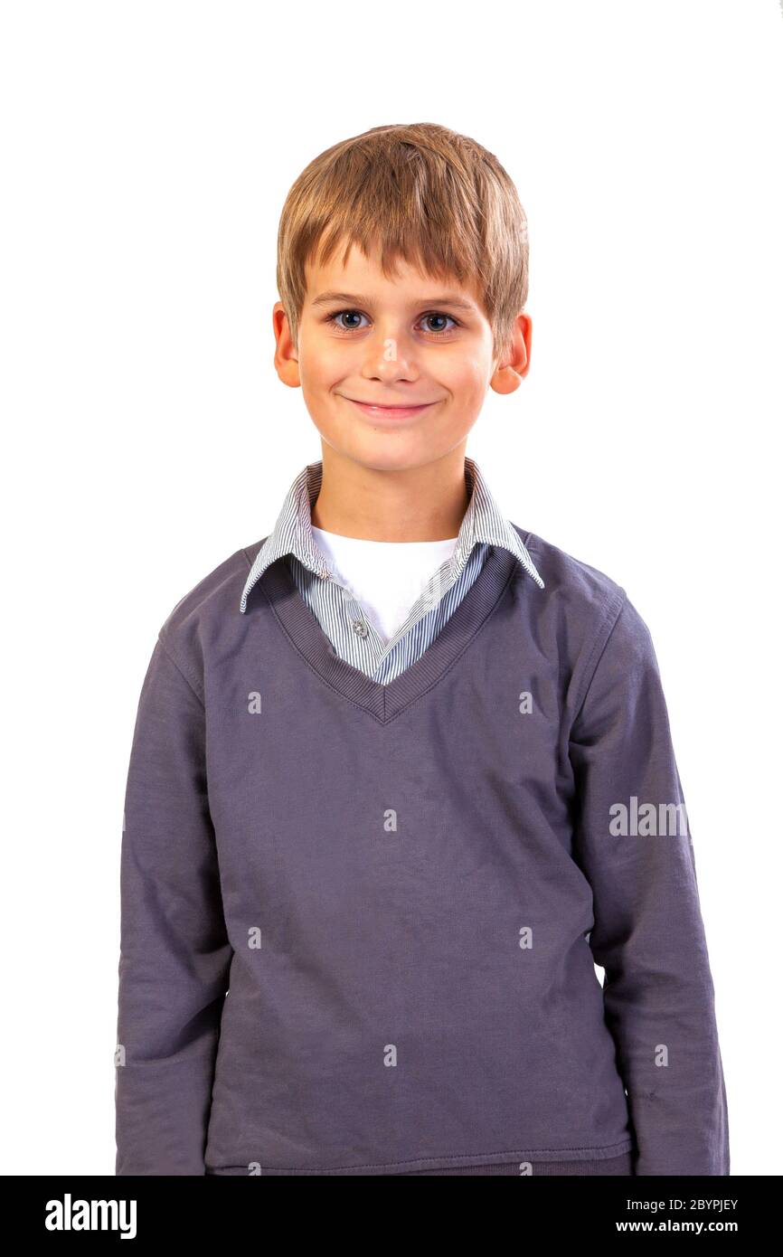 Cute boy smilling Stock Photo - Alamy