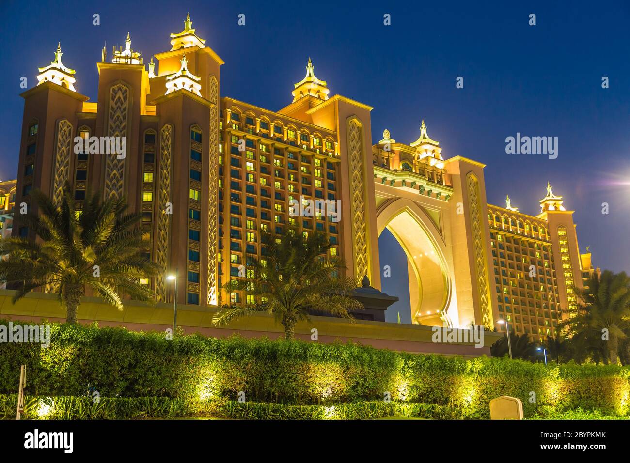 Atlantis, The Palm Hotel in Dubai, United Arab Emirates Stock Photo Alamy