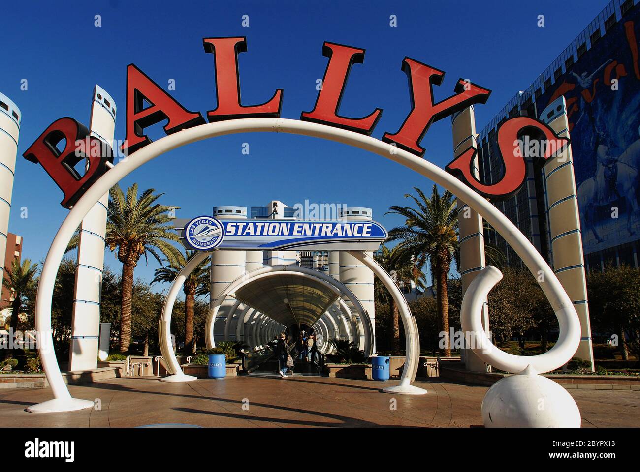 Entrance bally's las vegas hi-res stock photography and images - Alamy