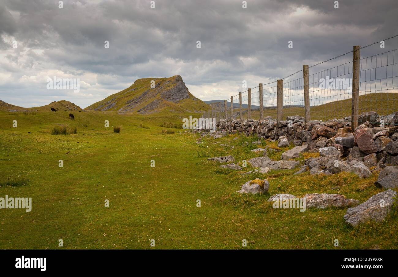 Cribarth mountain in South Wales UK Stock Photo