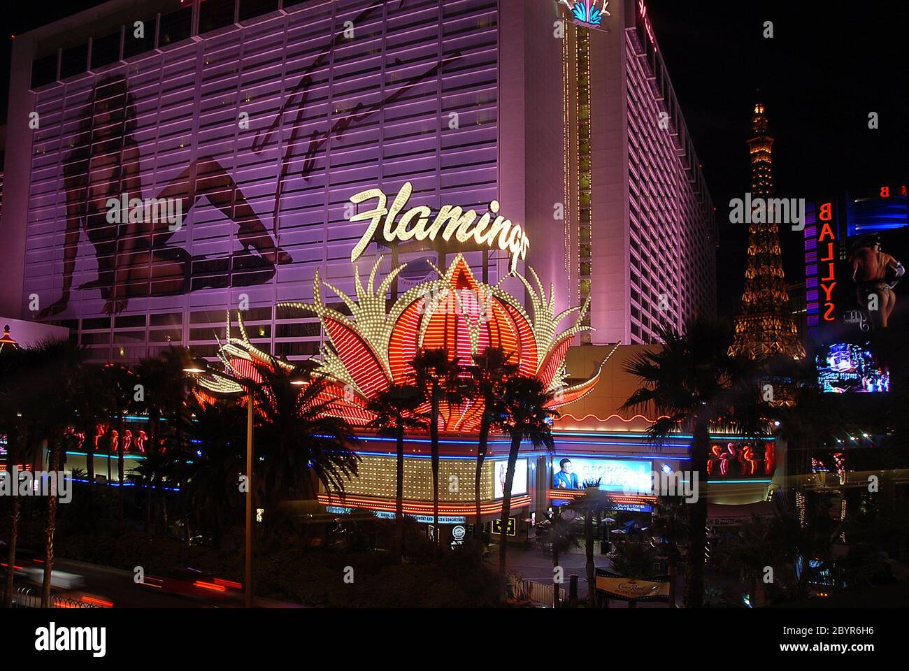 Flamingo Hotel Las Vegas 213 Hotel and most important places in Las Vegas The most beautiful place in Las Vegas Stock Photo