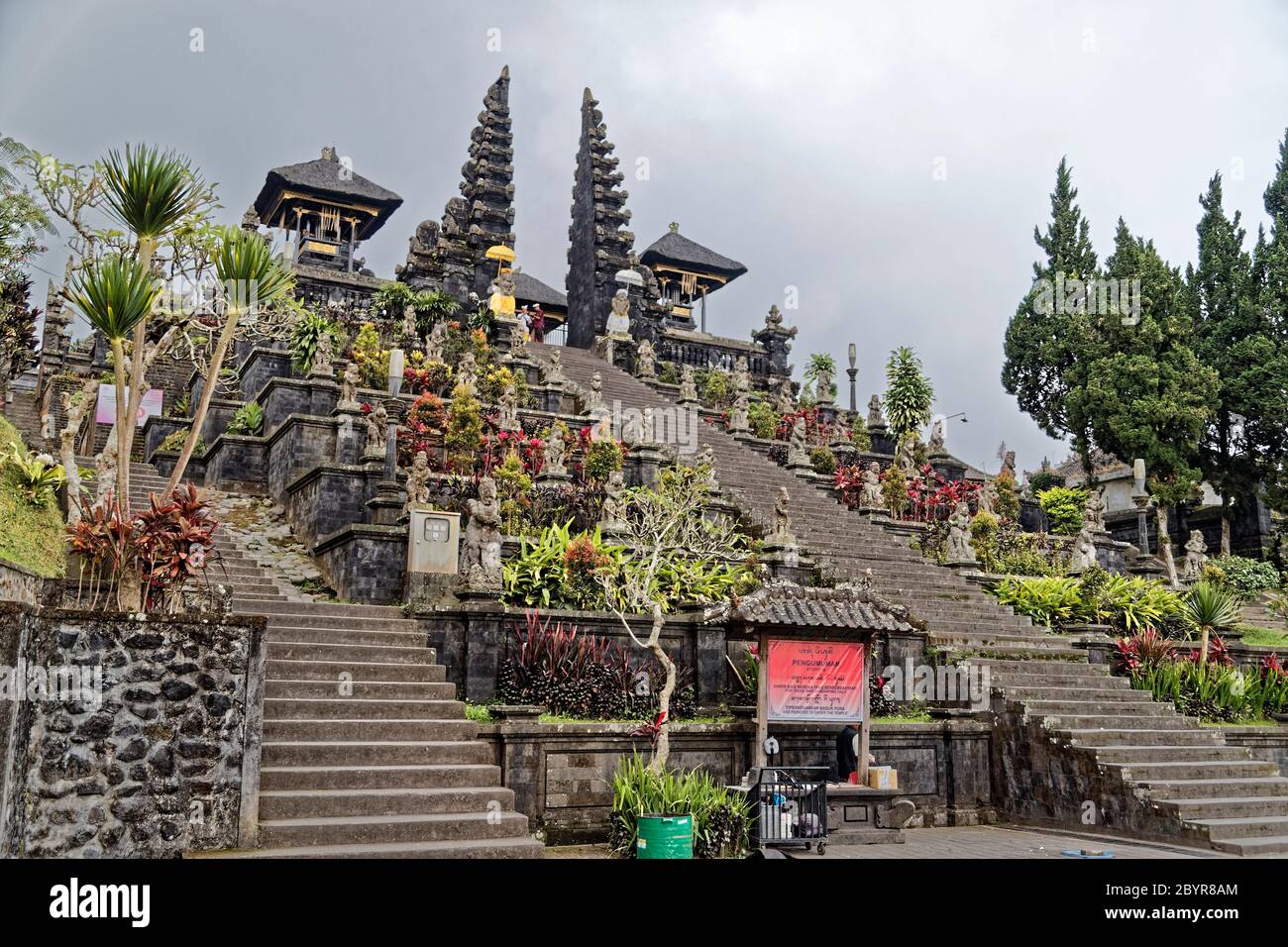Rendang, Bali Island, Indonesia. 15th May, 2019. Pura Besakih is a ...