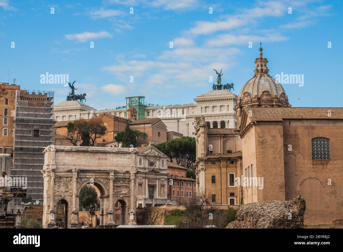 Roman Ruins Rome Roman ruins in Rome Stock Photo - Alamy