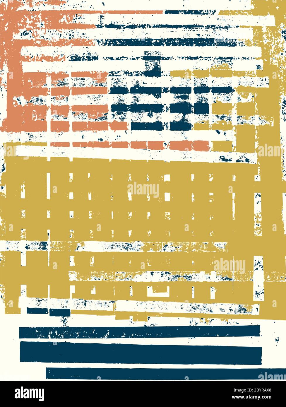 Overlapping shapes painting art hi-res stock photography and images - Alamy