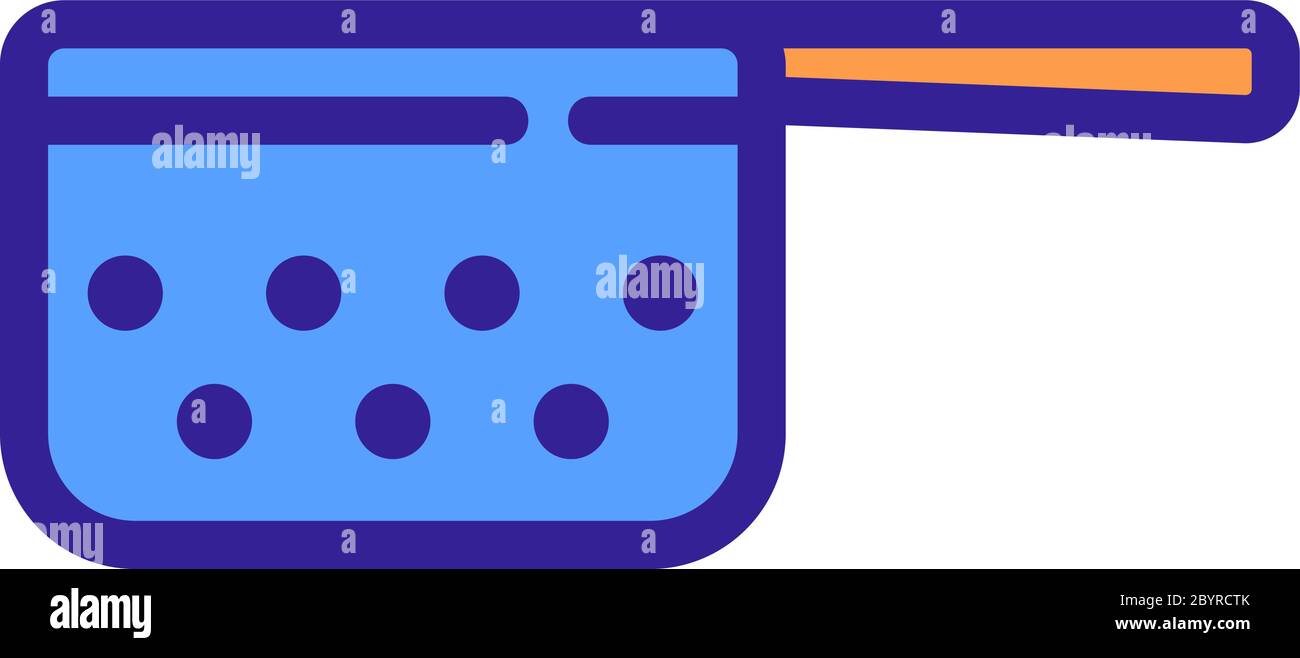 sieve sifting equipment icon vector outline illustration Stock Vector ...