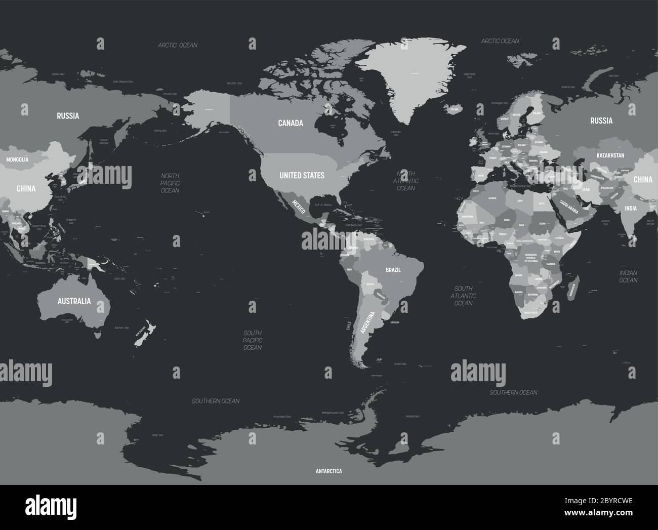 World Map With Country Names Black And White world-map-with-country-names-black-and-white