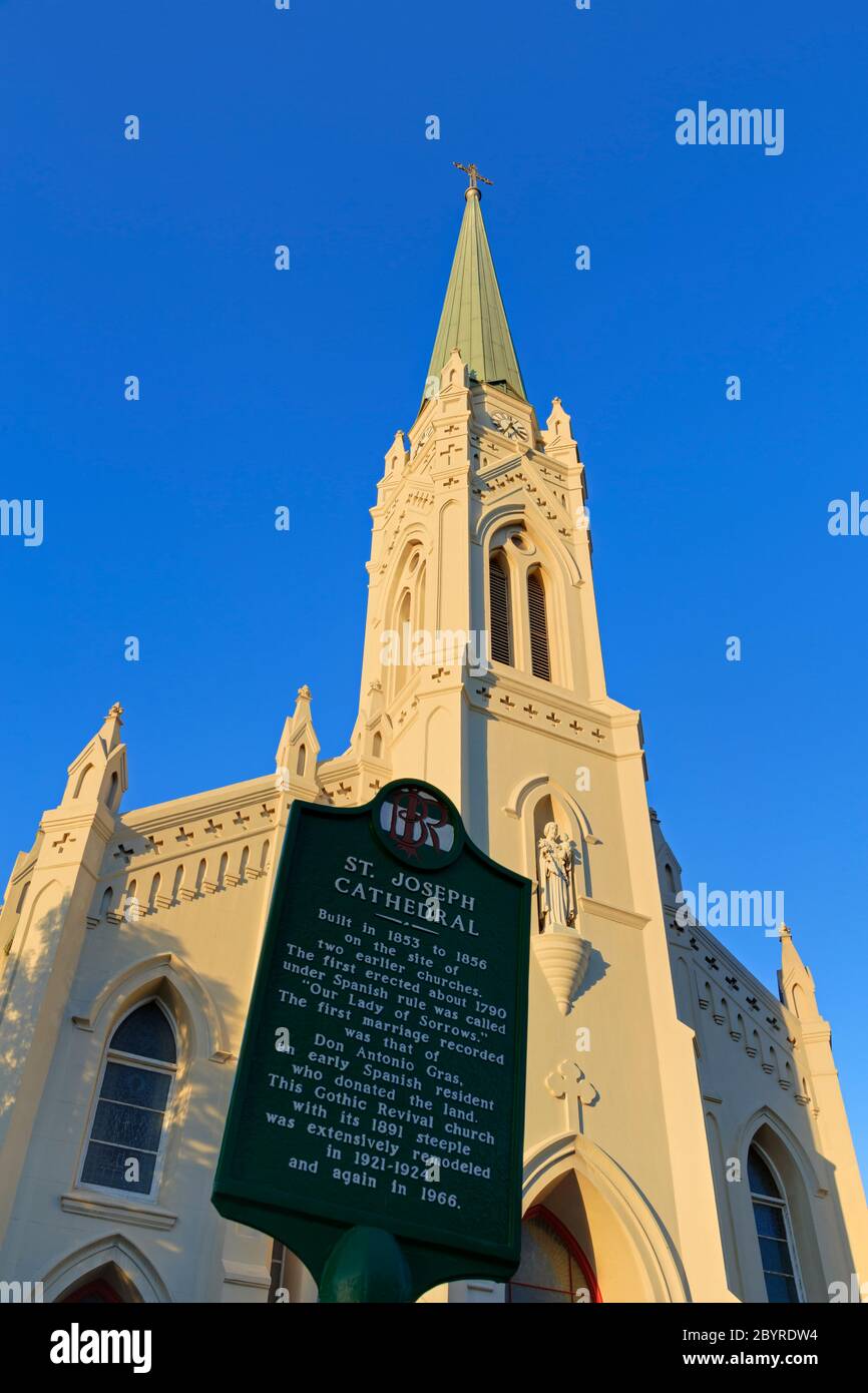 St. Joseph Cathedral, Baton Rouge, Louisiana, USA Stock Photo Alamy