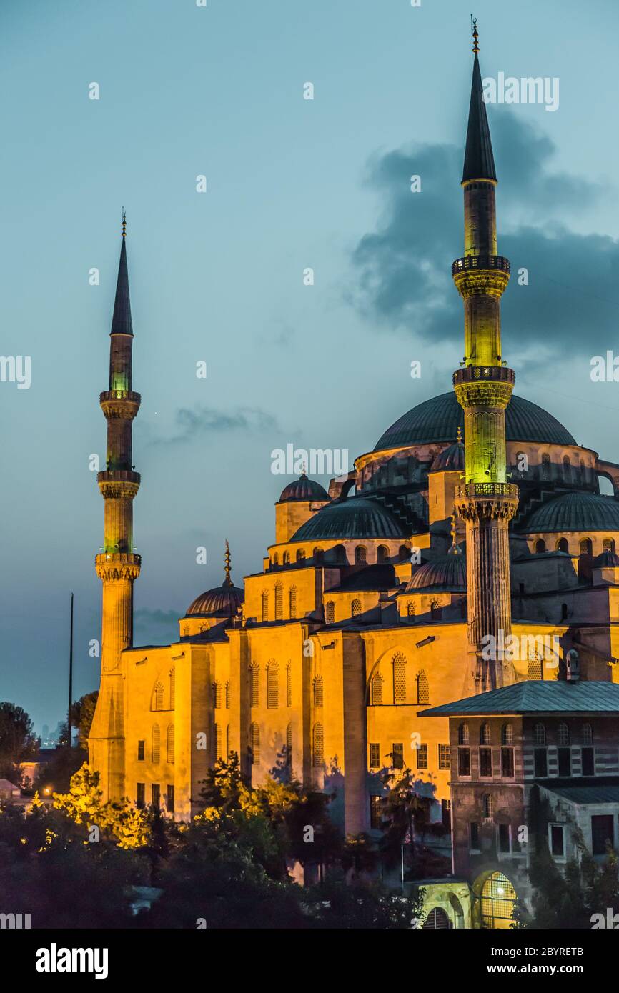 Sultan Ahmed Mosque (the Blue Mosque), Istanbul, Turkey Stock Photo - Alamy
