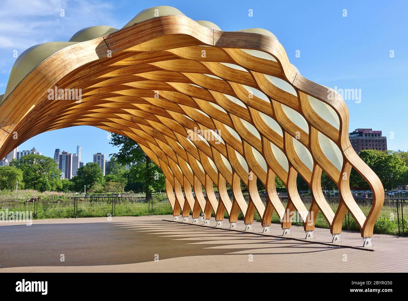 CHICAGO, IL -31 MAY 2020- View of the Education Pavilion in the Lincoln Park  Zoo in Lincoln Park, Chicago, Illinois, United States Stock Photo - Alamy