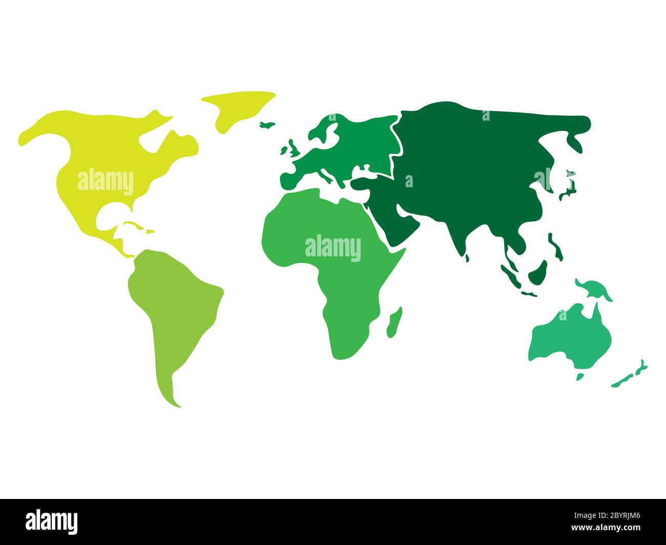 Map of south africa without labels