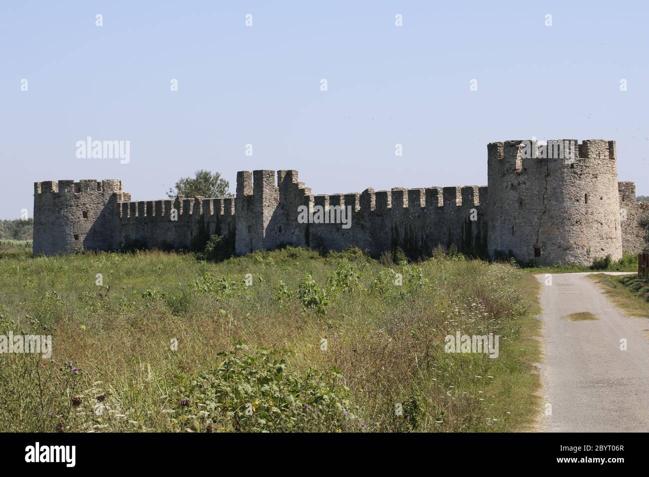 Bashtove Castle Fortress In Albania Country Stock Photo Alamy